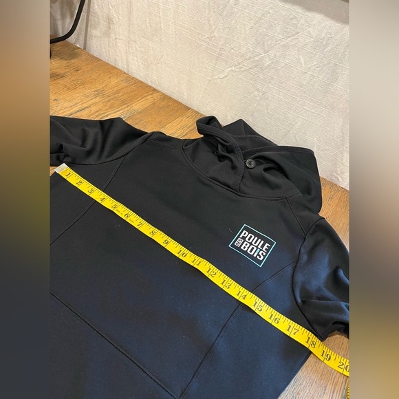 🖤 Black “Poule des Bois” hoodie – XS - Picture 4 of 9